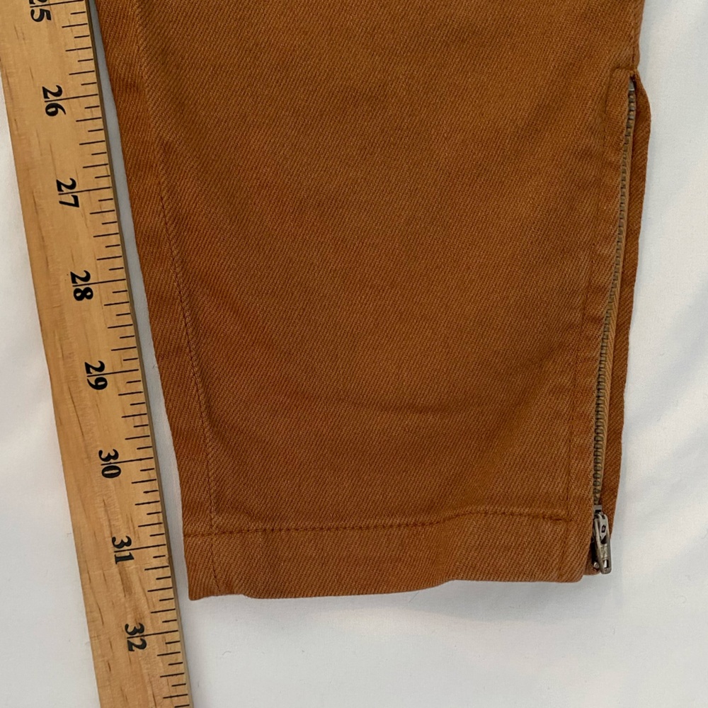 BALENCIAGA Brown Pants Skinny Jeans, Size 6/8 EU 40 - Picture 8 of 9